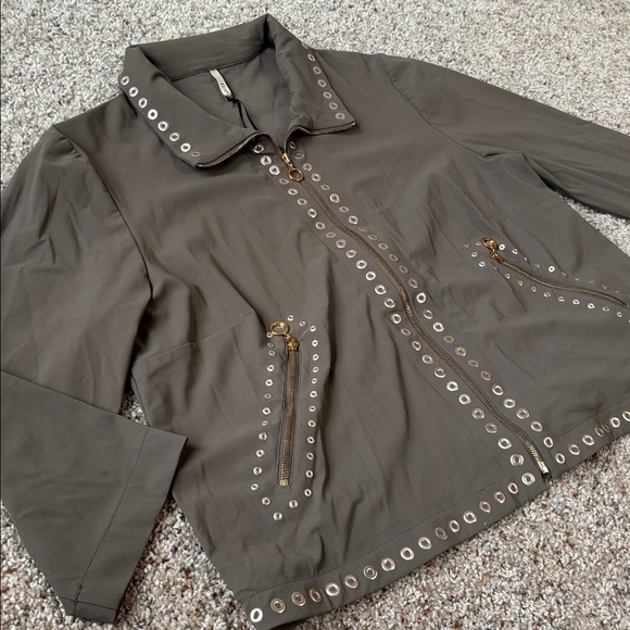 Indies Clothing Jacket and Jogger Set Olive Size L/XL - Picture 3 of 15